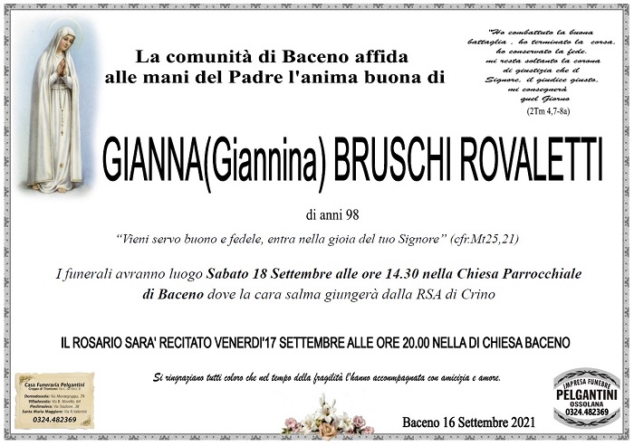 Gianna Giannina Bruschi Rovaletti