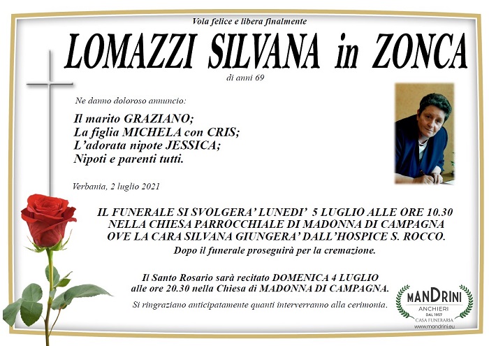 LOMAZZI SILVANA in ZONCA