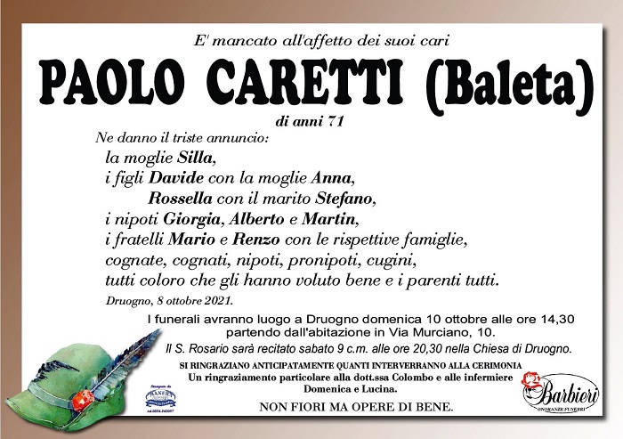 Paolo Caretti Baleta