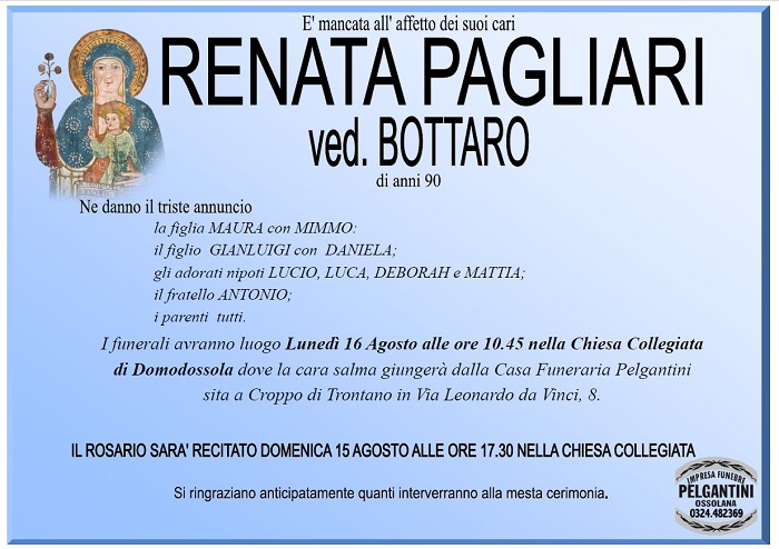 Renata Pagliari ved. Bottaro