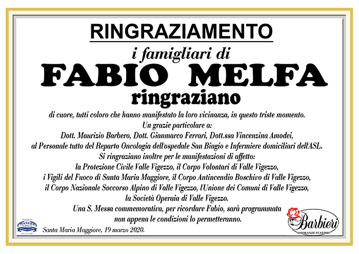 Ring Fabio Melfa