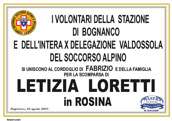 Soccorso Alpino Letizia