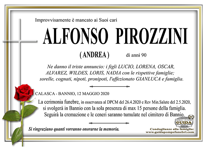 alfonso PIROZZINI