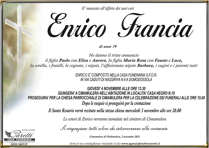 enrico francia