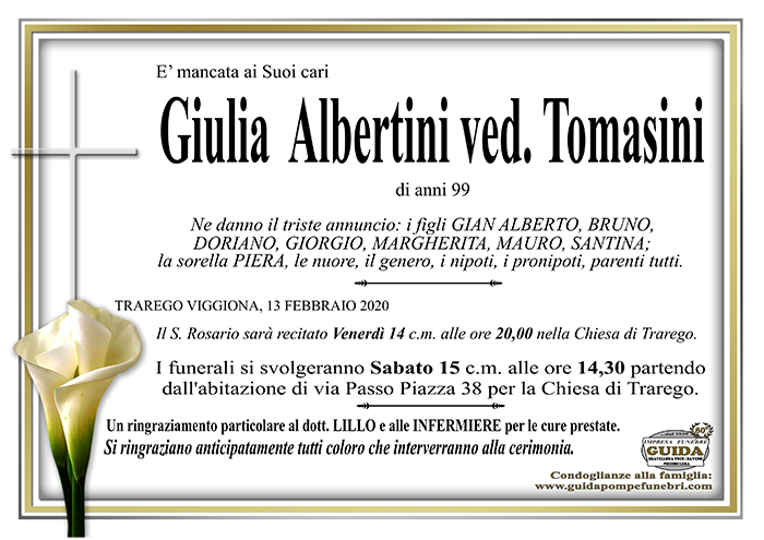 giulia albertini TOMASINI