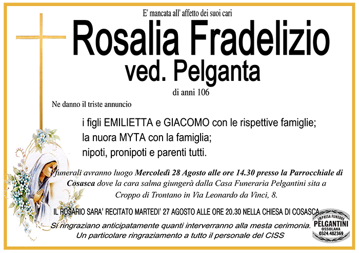 rosalia FRADELIZIO pelganta