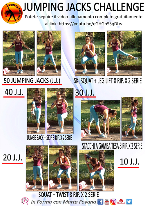 JUMPING JACKS CHALLENGE WORKOUT