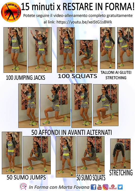 SCHEDA ALLENAMENTO CARDIO