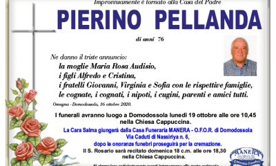 ANNUNCIO Pierino Pellanda
