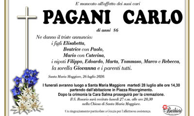 ANN Pagani Carlo
