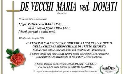 DE VECCHI MARIA ved. DONATI