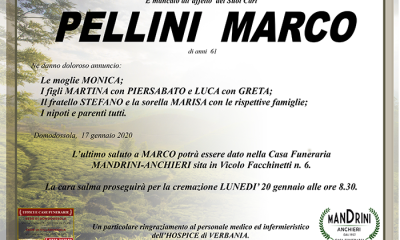 FUNEBRE PELLINI MARCO