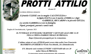 FUNEBRE PROTTI ATTILIO
