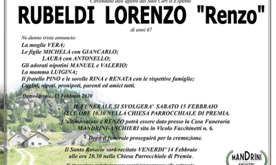 FUNEBRE RUBELDI lorenzo