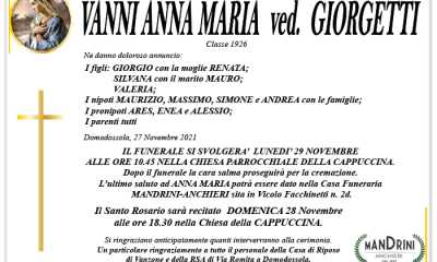 FUNEBRE VANNI ANNA MARIA
