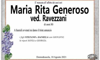 Maria Rita Generoso ved. Ravezzani