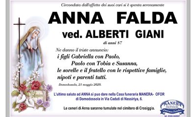 annuncio Falda Anna