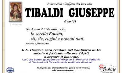 annuncio Tibaldi Giuseppe