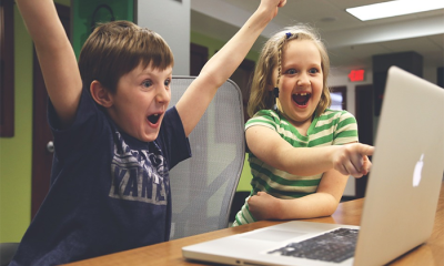 bambini gioia computer