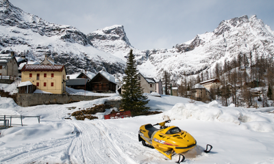 devero motoslitta accesso neve