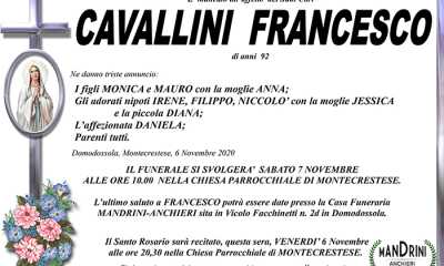 funebre CAVALLINI FRANCESCO