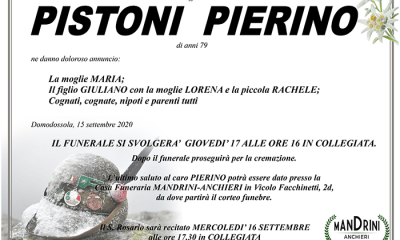 funebre PISTONI PIERINO