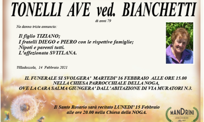 funebre TONELLI AVE