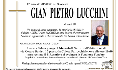 gian pietro LUCCHINI