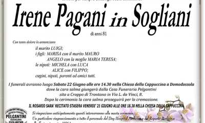 irene pagani in sogliani