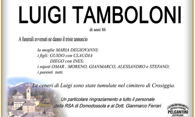 luigi venerdi TAMBOLONI