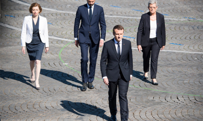 macron cammina