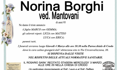 mantovani licia BORGHI