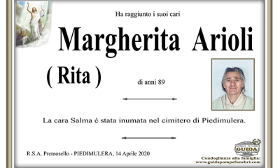 margherita ARIOLI