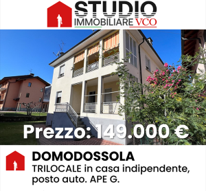 VENDESI TRILOCALE IN CASA INDIPENDENTE