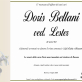 Doris Bellani Ved. Lester