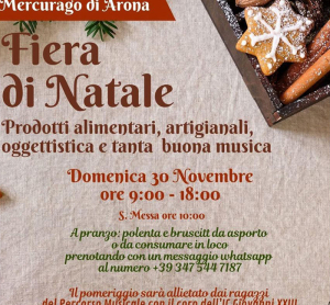 Fiera di Natale- Oratorio San Giorgio Arona