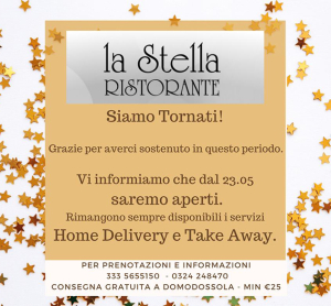 La Stella Ristorante - Siamo Tornati!