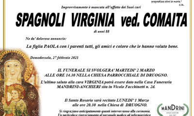ok funebre SPAGNOLI VIRGINIA