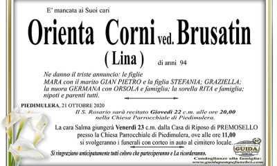 orienta corni BRUSATIN