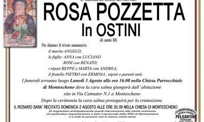 rosa pozzetta ved