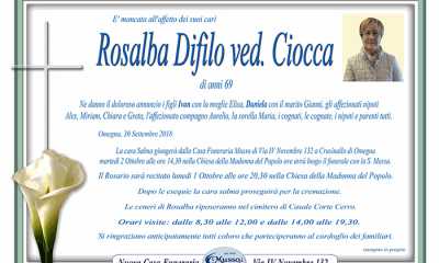 rosalba difilo ved ciocca