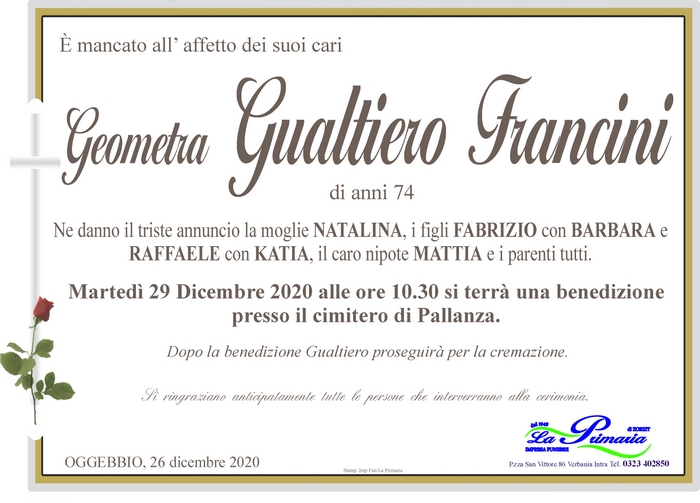 gualtiero francini