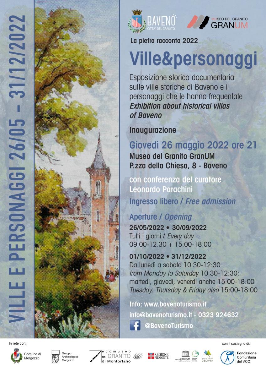 Baveno mostra ville e personaggi