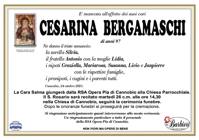 Cesarina Bergamaschi
