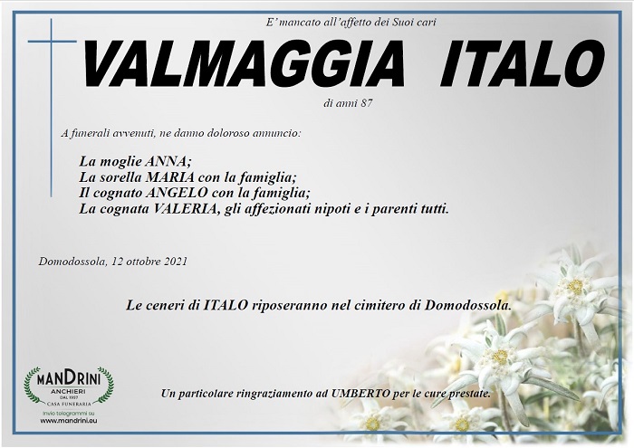 Valmaggia Italo