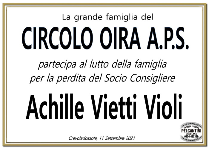 achille CIRCOLO OIRA
