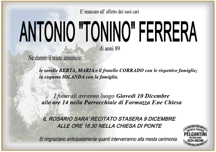 antonio FERRERA