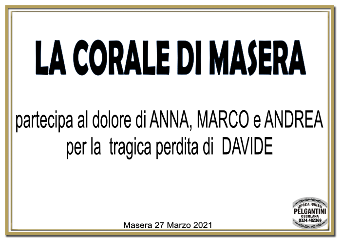corale masera ameno