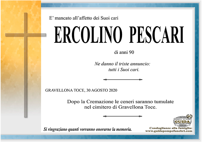 ercolino PESCARI