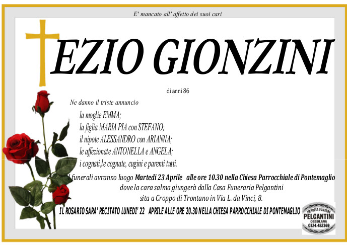 ezio gionzini